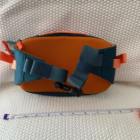Cotopaxi Orange and Teal Hip Pack - Picture 2 of 6